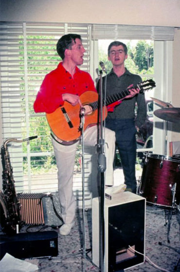 After Hours in 1976 - Mark Buster Stiggs Hough and Neil Finn